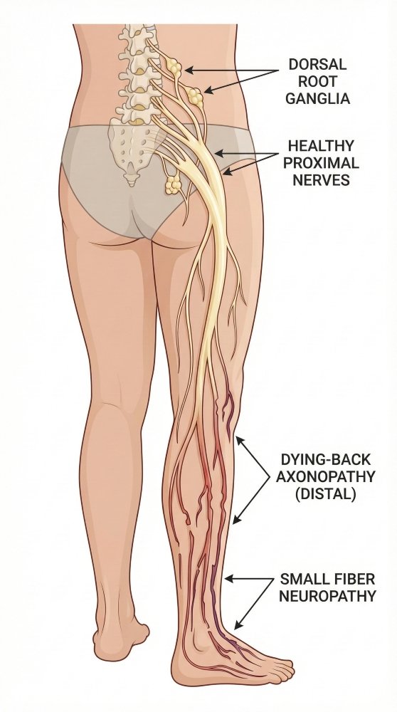 صورة توضيحية لظاهرة الموت الرجعي illustration of Dying-Back Axonopathy.jpg
